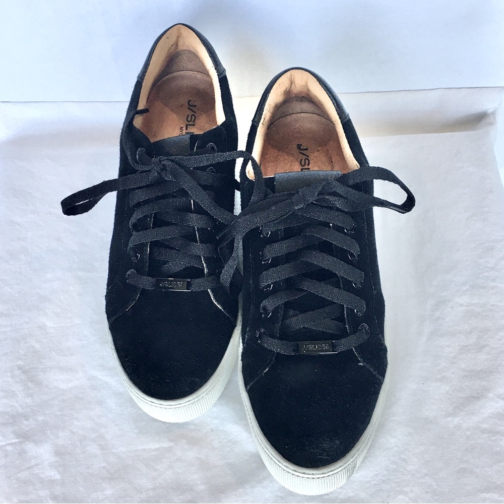 Women’s J Slides Noca Low Top Platform Suede Sneaker … Gem